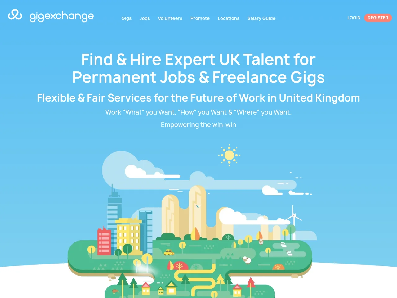 gigexchange screenshot gigexchange job board platform screenshot showing job search interface