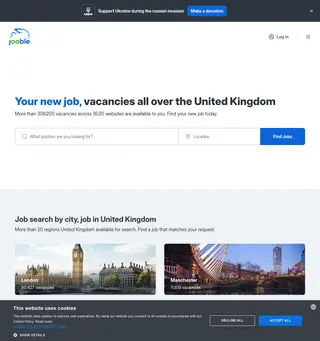 Jooble screenshot preview