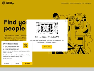 Welcome To The Jungle UK platform preview