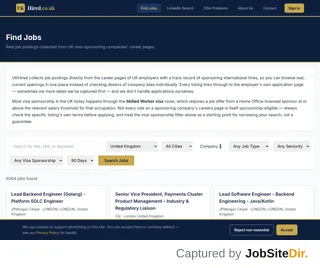 UKHired platform preview