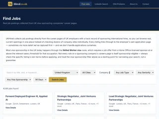 UKHired screenshot preview UKHired screenshot preview