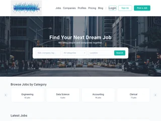 Ultimatejobs.com platform preview