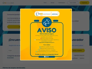 Portal Laboral Unadista screenshot preview Portal Laboral Unadista screenshot preview