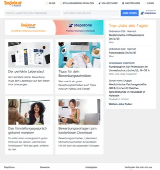 Unijobs platform preview