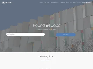 Uni Roles NZ platform preview Uni Roles NZ platform preview