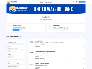 United Way Job Bank platform preview