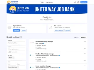 United Way Job Bank screenshot preview