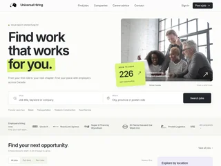 Universal Hiring screenshot preview
