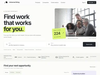 Universal Hiring platform preview Universal Hiring platform preview