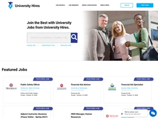 University Hires platform preview