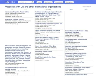 UNjobs platform preview