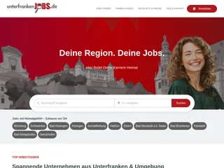 unterfrankenJOBS.de screenshot preview unterfrankenJOBS.de screenshot preview