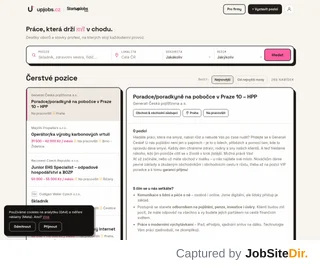 upjobs.cz screenshot preview upjobs.cz screenshot preview