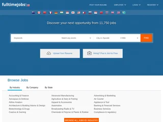 Full Time Jobs screenshot preview