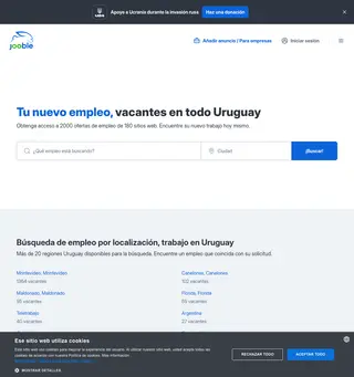 Jooble screenshot preview