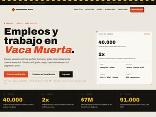 vacamuerta.work platform preview