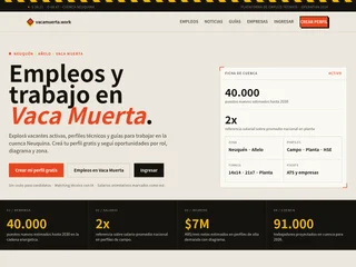 vacamuerta.work screenshot preview vacamuerta.work screenshot preview