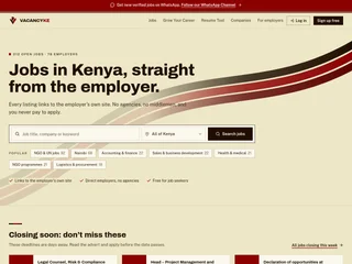 VacancyKE screenshot preview