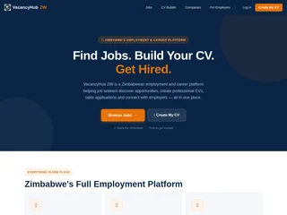 VacancyHub ZW screenshot preview
