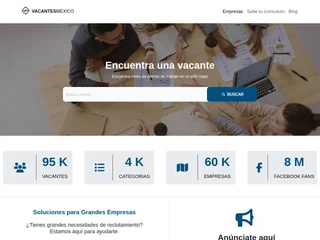 Vacantes México platform preview