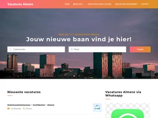 Vacatures Almere platform preview Vacatures Almere platform preview