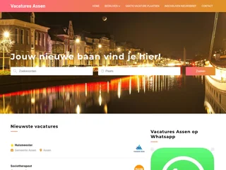 Vacatures Assen platform preview Vacatures Assen platform preview