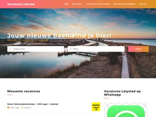 Vacatures Lelystad platform preview