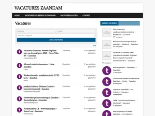 Vacatures Zaandam platform preview Vacatures Zaandam platform preview