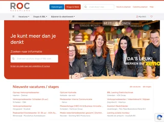 Vacatures.ROC.nl screenshot preview