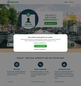 Adzuna.nl screenshot preview