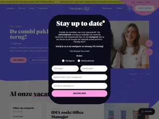 Vacature Via platform preview