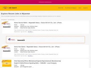 VAC Jobsearch platform preview VAC Jobsearch platform preview