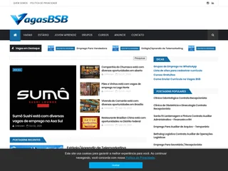 Vagas BSB screenshot preview