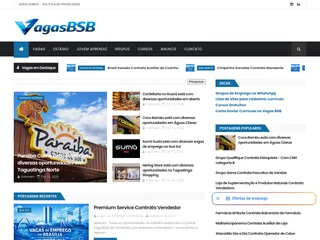Vagas BSB platform preview Vagas BSB platform preview