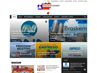 Vagas Na Bahia platform preview Vagas Na Bahia platform preview