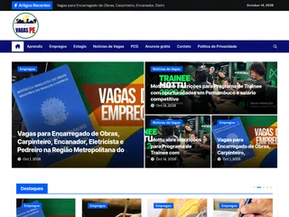 Vagas PE platform preview Vagas PE platform preview