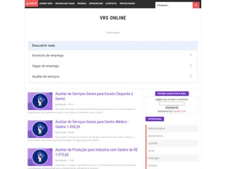 Vagas RS Online platform preview Vagas RS Online platform preview
