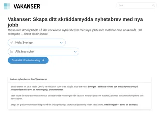 Vakanser platform preview Vakanser platform preview