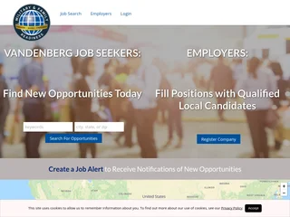 Vandenberg SFB Employment Board platform preview Vandenberg SFB Employment Board platform preview