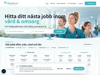 vardjobb.nu platform preview vardjobb.nu platform preview