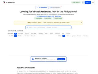 VA Workers PH screenshot preview