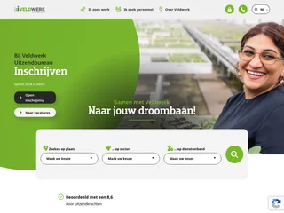 Veldwerk Uitzendbureau screenshot preview Veldwerk Uitzendbureau screenshot preview