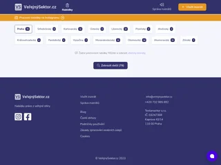 VeřejnýSektor.cz screenshot preview