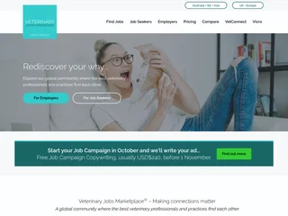 Veterinary Jobs Marketplace screenshot preview