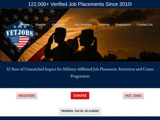 VetJobs platform preview VetJobs platform preview