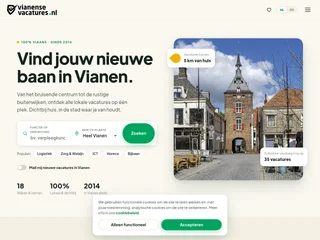 Vianensevacatures.nl screenshot preview