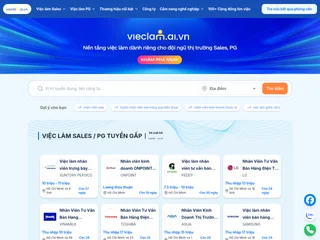 Vieclam.ai.vn screenshot preview