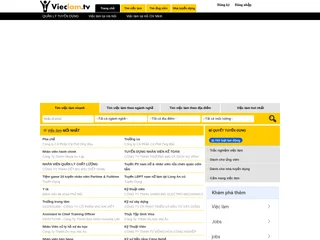 Vieclam.tv platform preview