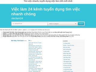 Việc Làm 24 platform preview Việc Làm 24 platform preview