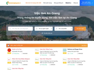 vieclamangiang.edu.vn screenshot preview vieclamangiang.edu.vn screenshot preview